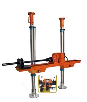 氣動(dòng)架柱式鉆機(jī),探水鉆機(jī),長螺旋動(dòng)力頭
